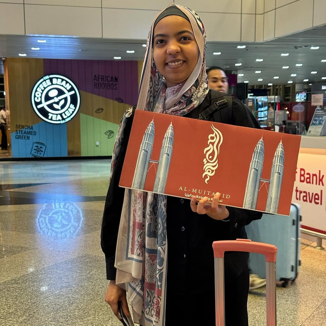 Student arrival in Kuala Lumpur